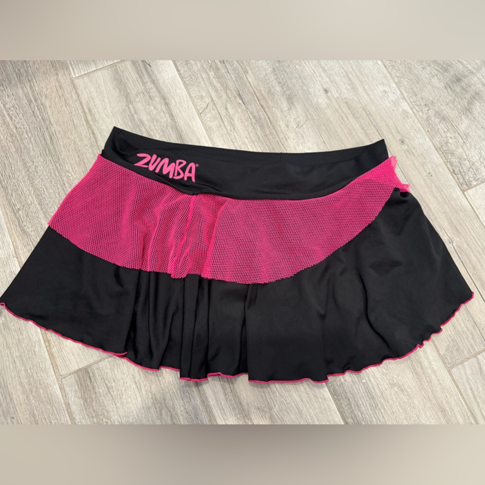 Y2K Zumba athletic mini skirt